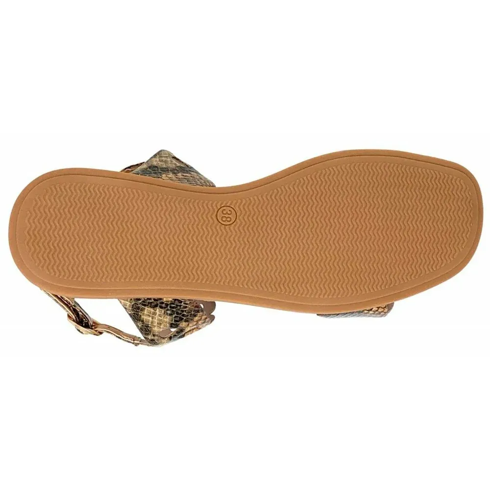 Alma Blue V21BL9504 Snake Stone