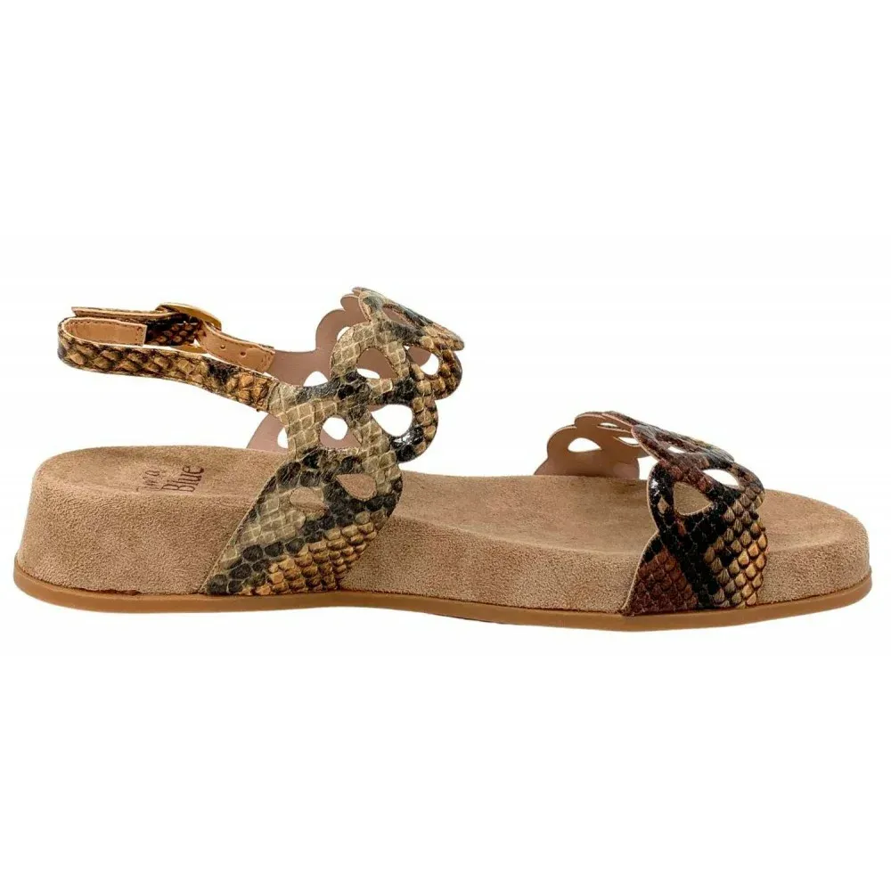 Alma Blue V21BL9504 Snake Stone