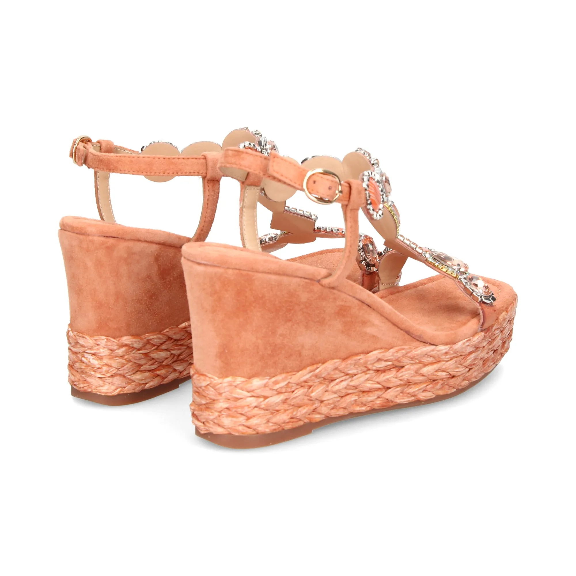ALMA EN PENA Sandalias cuña de Mujer TEJUS