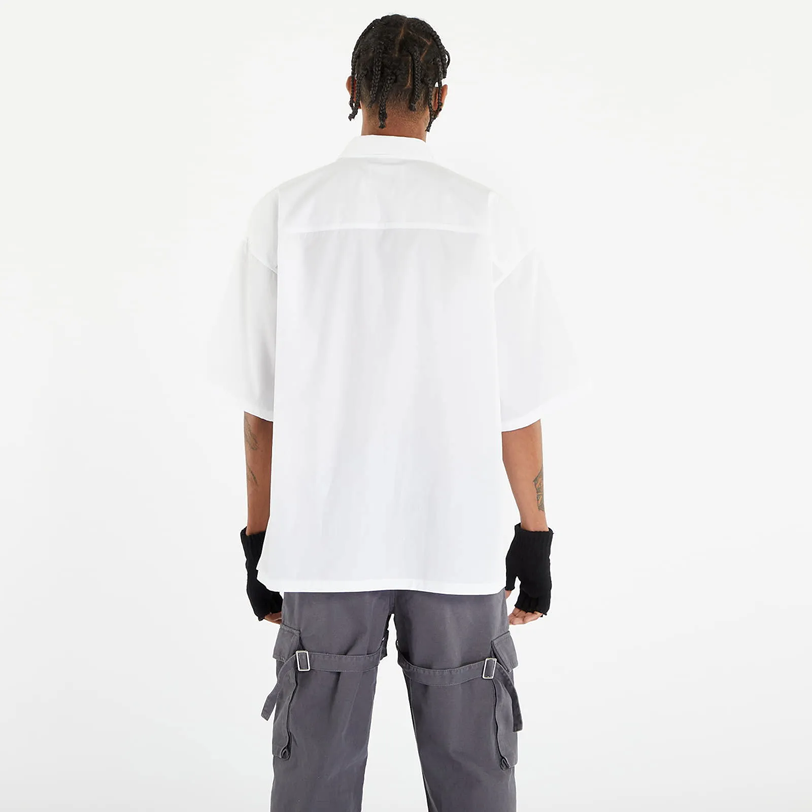 Ambush Logo Embroidery Cotton Shirt