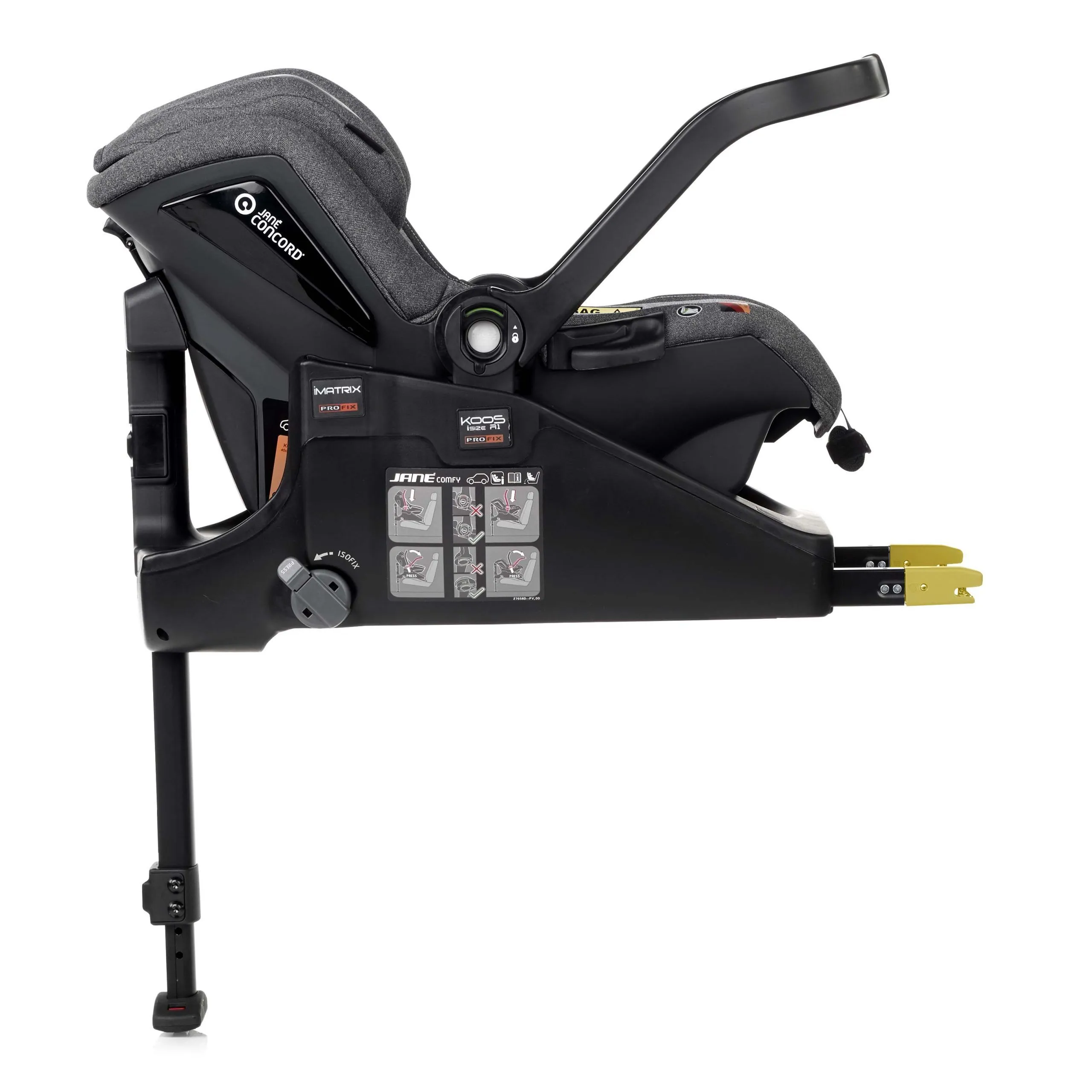 Base plataforma isofix comfy jane