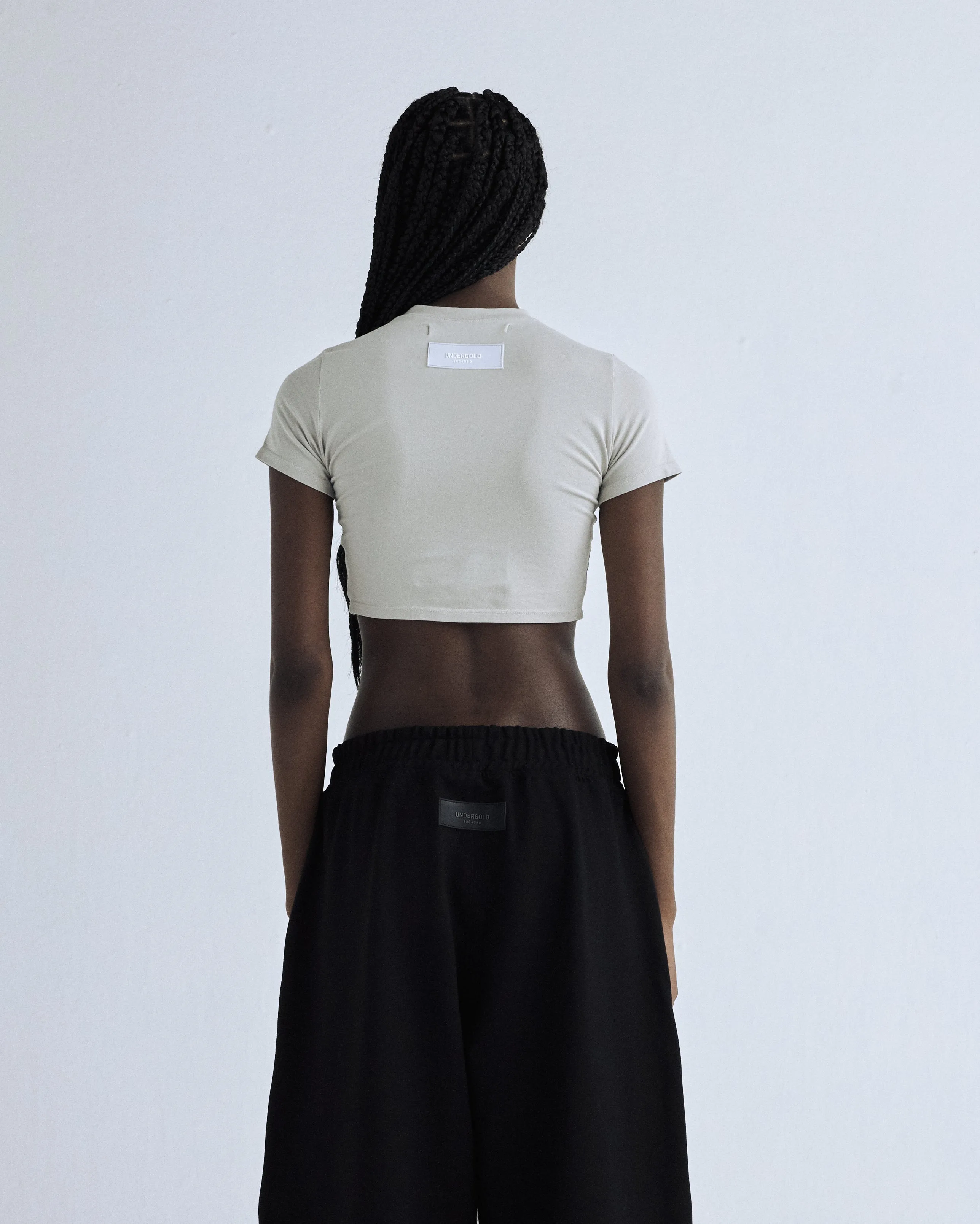 Basics Baby Tee Light Gray