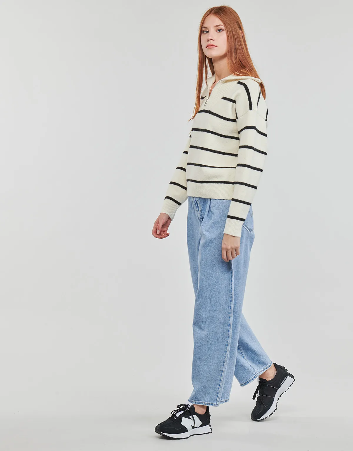 BELTED BAGGY