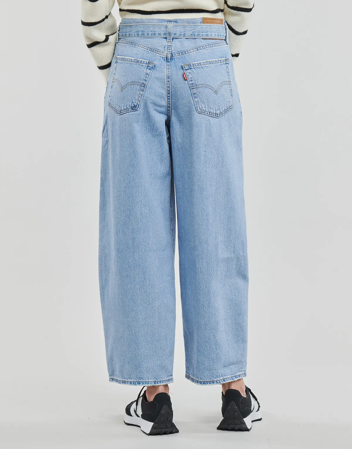 BELTED BAGGY