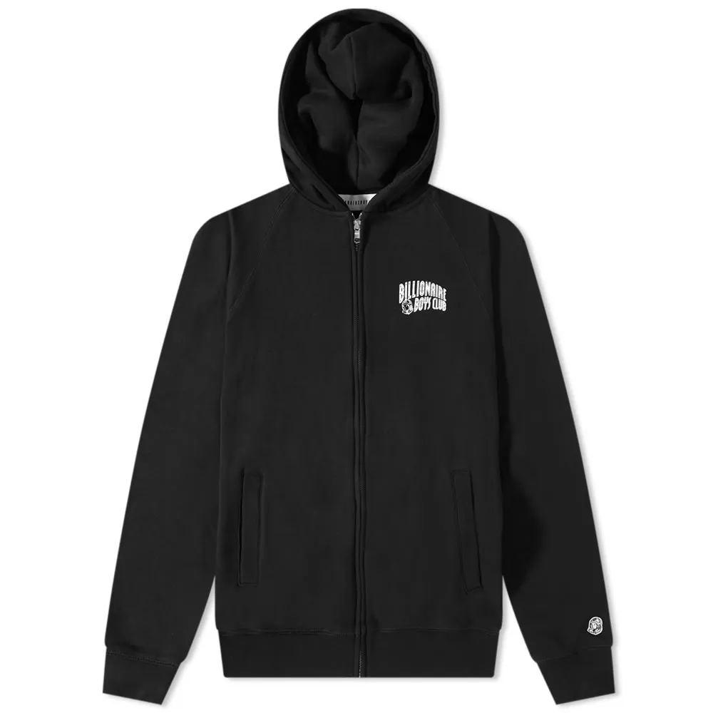 BILLIONAIRE BOYS CLUB Small Arch Logo Zip Through