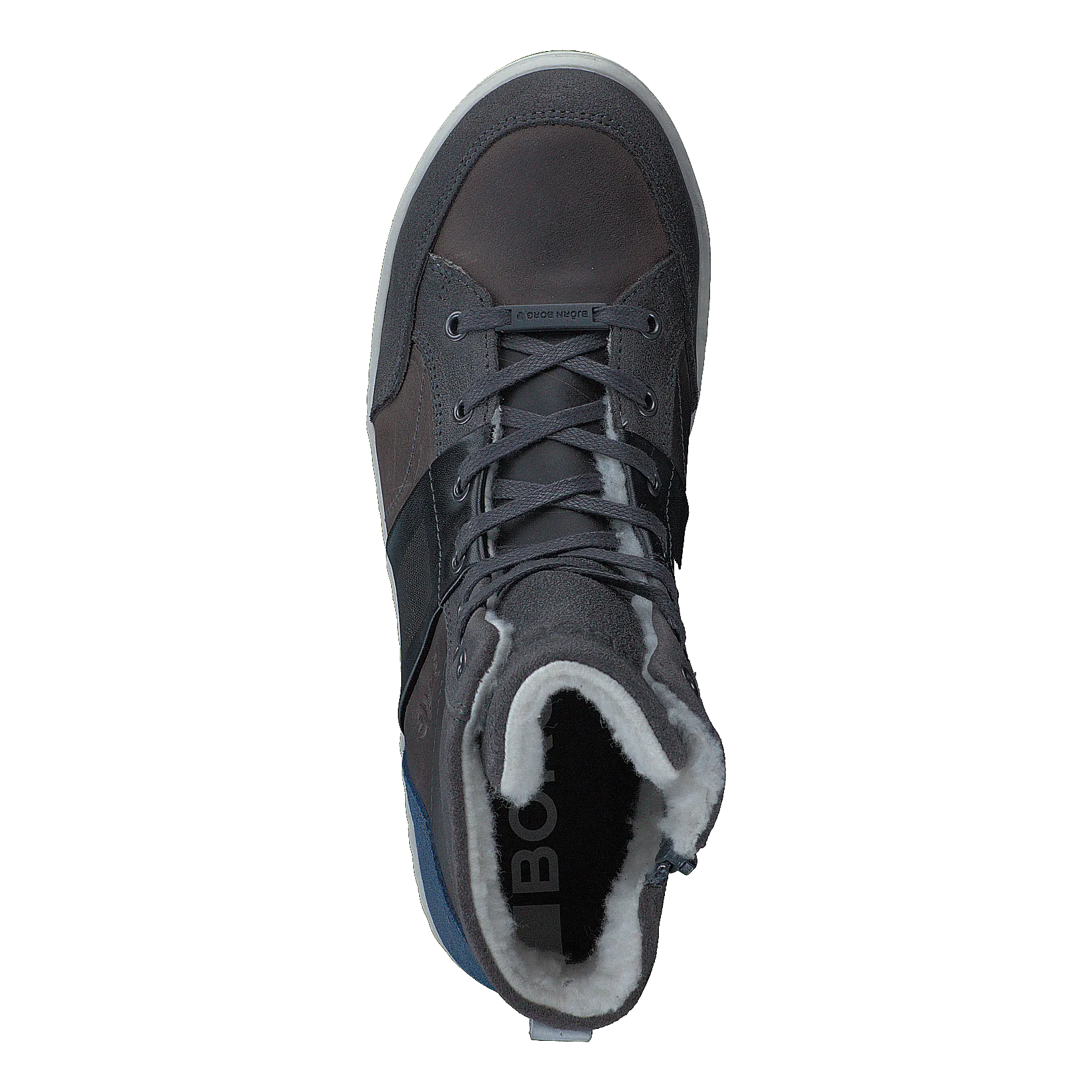 Björn Borg Charles High Pop K Dk Grey/Black