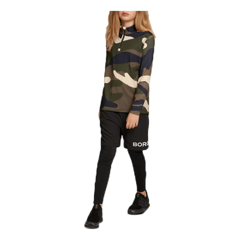 Björn Borg Harald Midlayer Half Zip Junior Patterned
