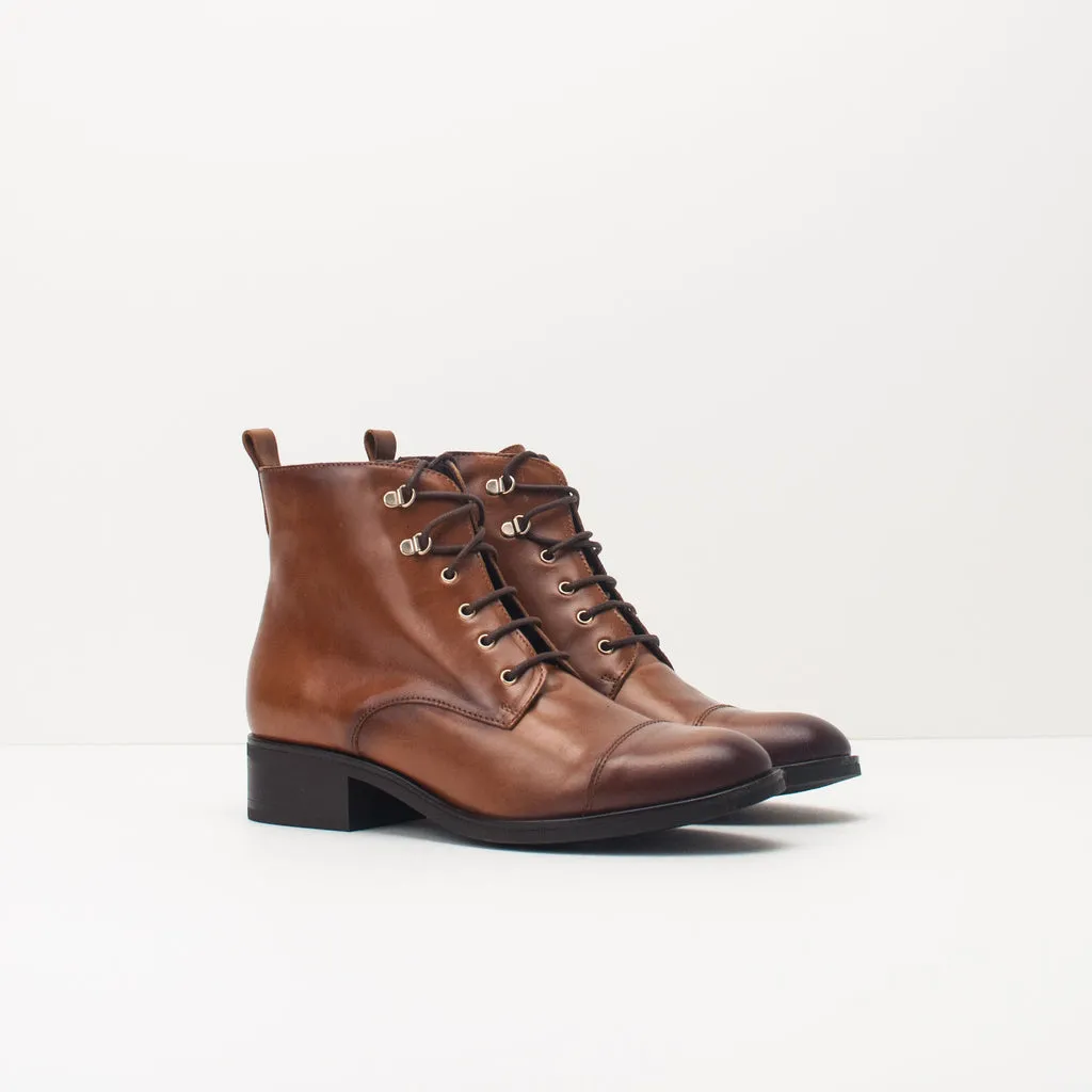 BOTIN  SEIALE  ESTOPA CAMEL
