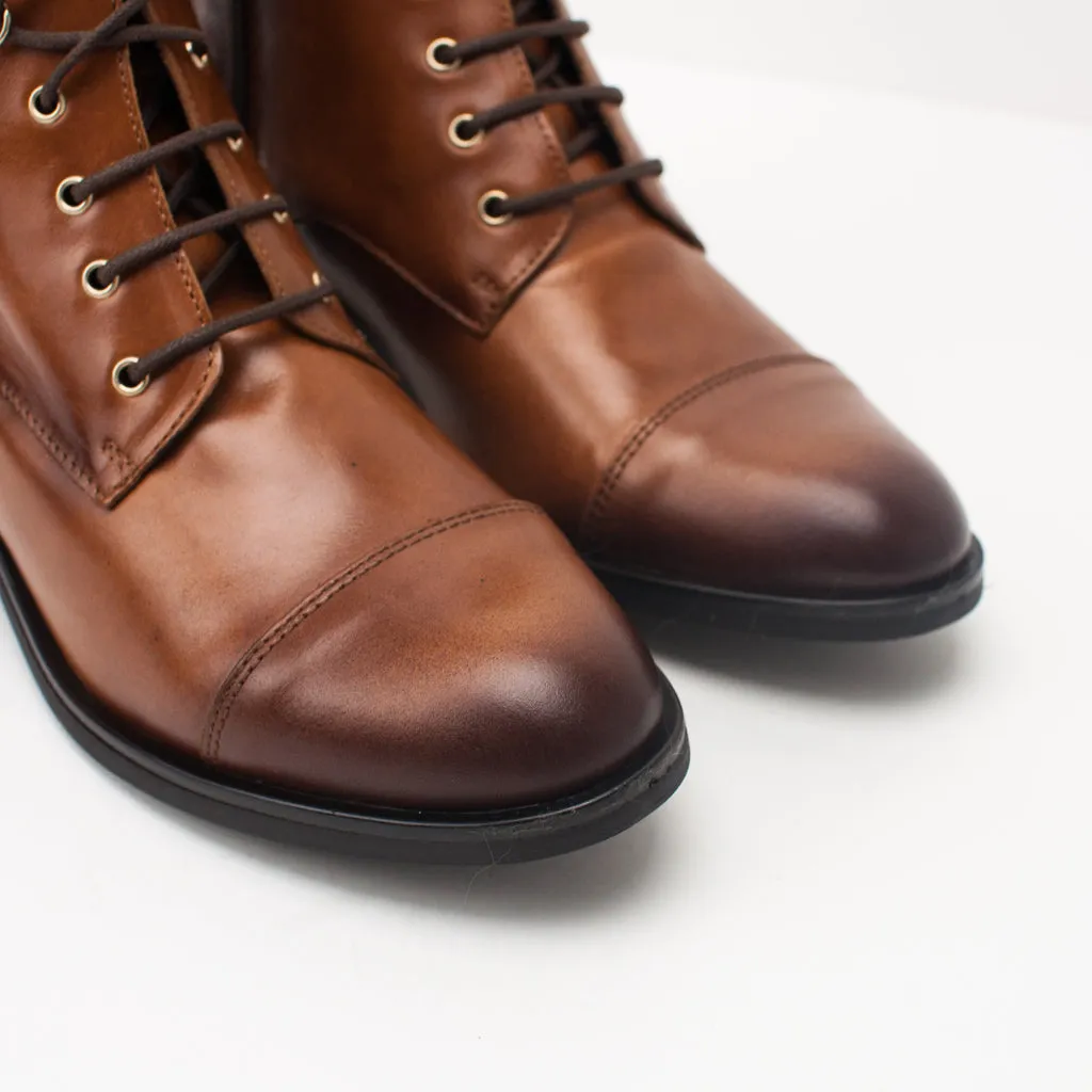 BOTIN  SEIALE  ESTOPA CAMEL