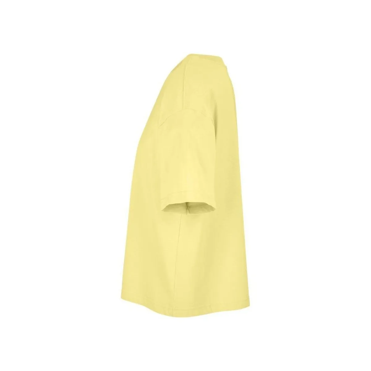 BOXY WOMEN  CAMISETA OVERSIZE DE MUJER COLOR AMARILLO