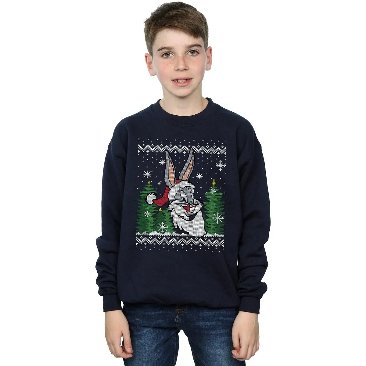 Bugs Bunny Christmas Fair Isle