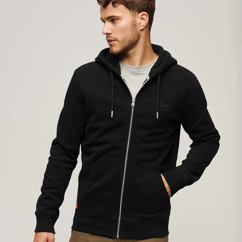 Buzo Abierto Para Hombre Essential Zip Superdry