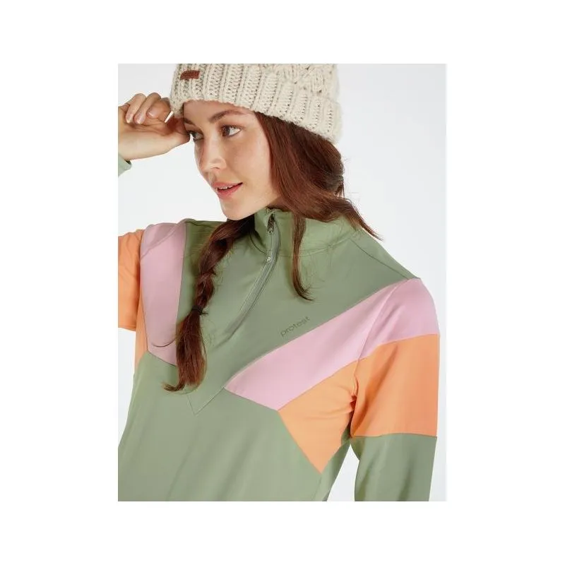 Calzoncillos Protest Prtyingsa 1/4 Zip (Juniper) Mujer