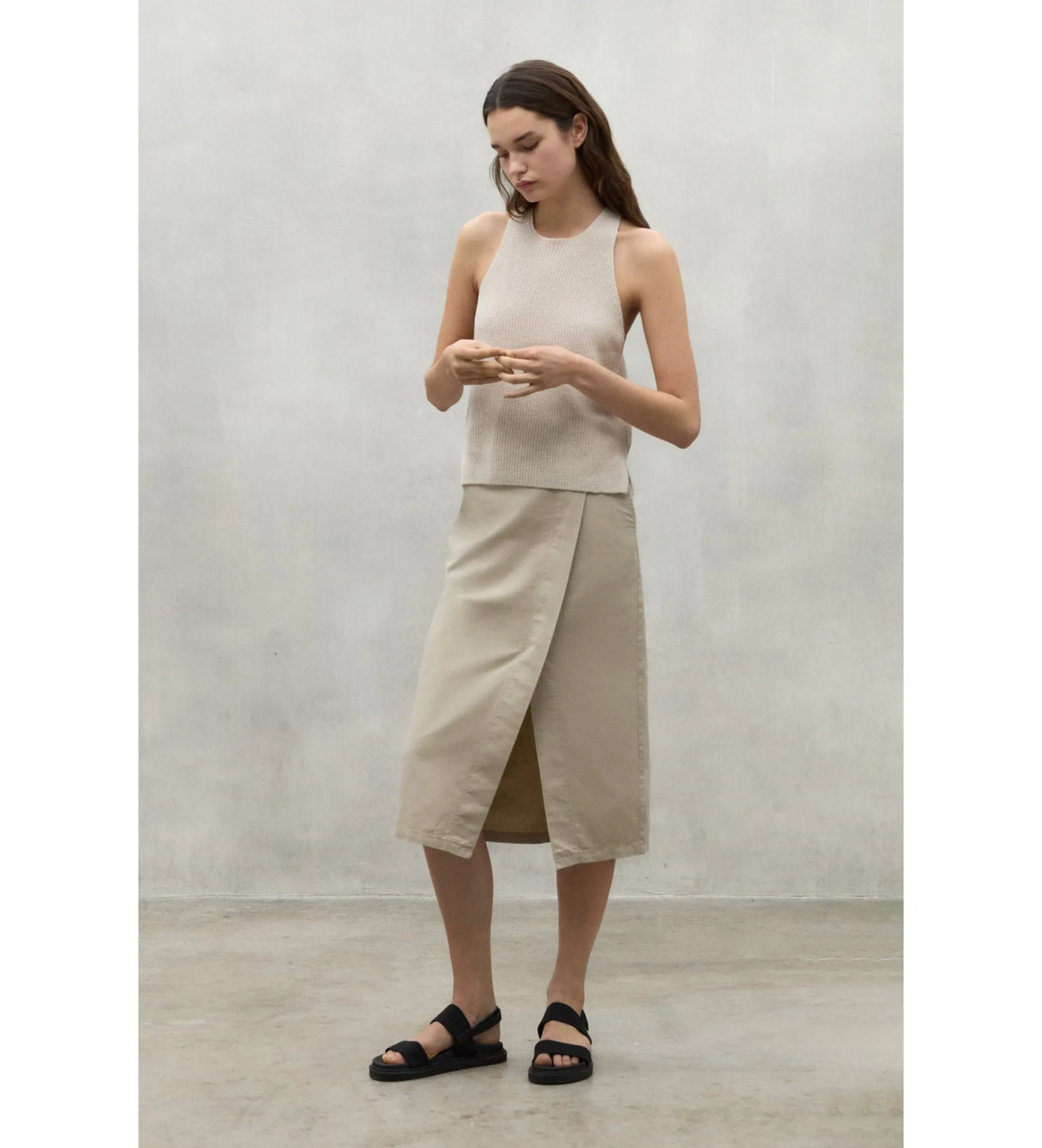 Camiseta Cidro beige