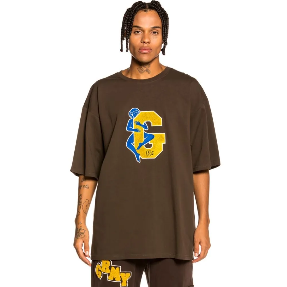 CAMISETA GRIMEY "SINGGANG JUNCTION LOVE G HEAVY WEIGHT"  BROWN | FALL 21