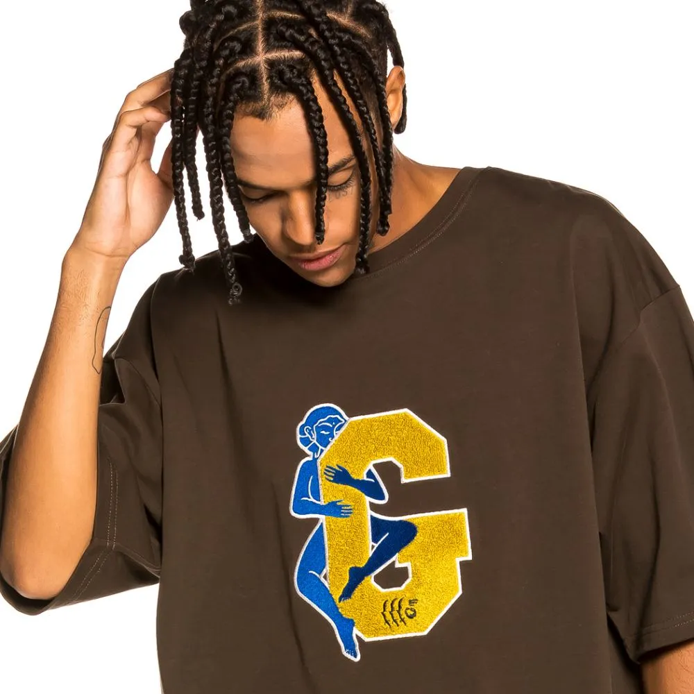 CAMISETA GRIMEY "SINGGANG JUNCTION LOVE G HEAVY WEIGHT"  BROWN | FALL 21