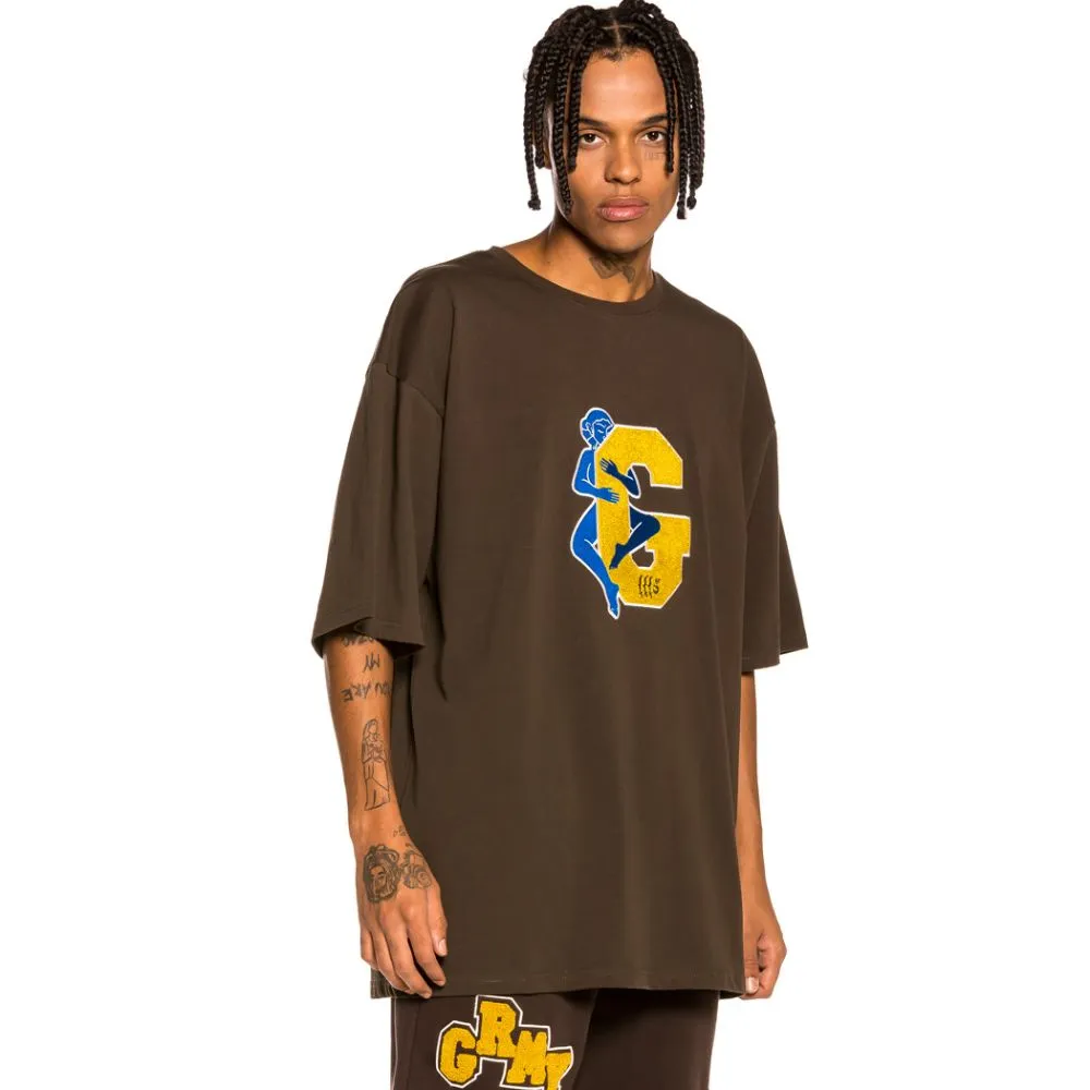 CAMISETA GRIMEY "SINGGANG JUNCTION LOVE G HEAVY WEIGHT"  BROWN | FALL 21