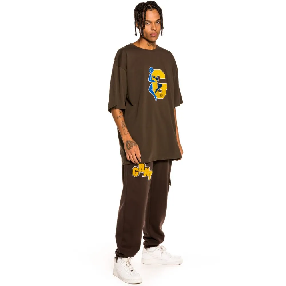 CAMISETA GRIMEY "SINGGANG JUNCTION LOVE G HEAVY WEIGHT"  BROWN | FALL 21