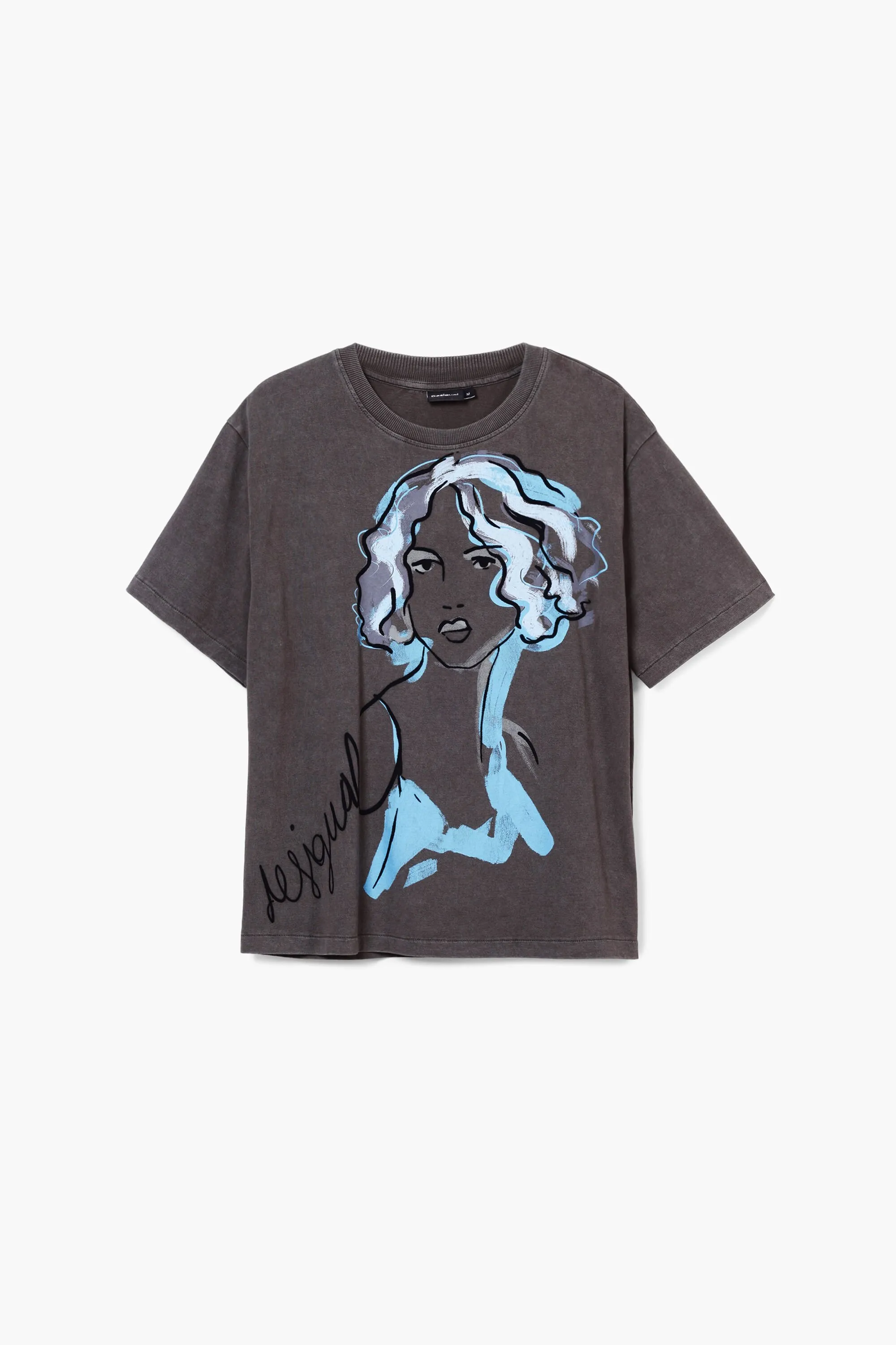 Camiseta ilustración rostro