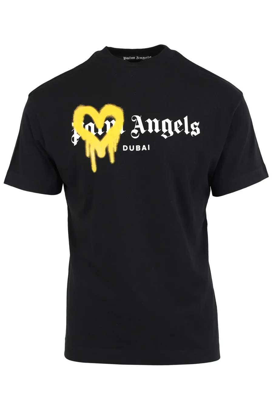 Camiseta negra con logotipo Dubai