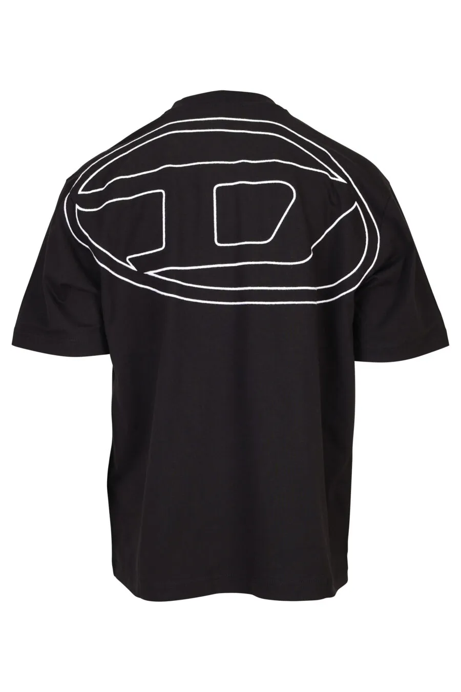 CAMISETA NEGRA CON MAXILOGO 