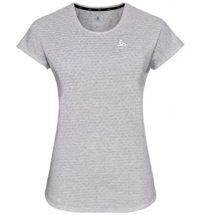 Camiseta Odlo Millennium (Stone grey melange) mujer