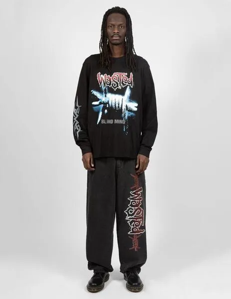 CAMISETA WASTED PARIS BLIND  BLACK