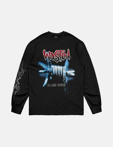 CAMISETA WASTED PARIS BLIND  BLACK