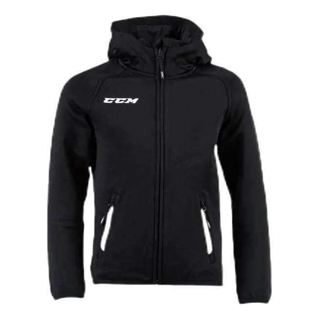 Ccm Full Zip Hood Junior Black