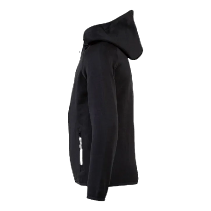 Ccm Full Zip Hood Junior Black