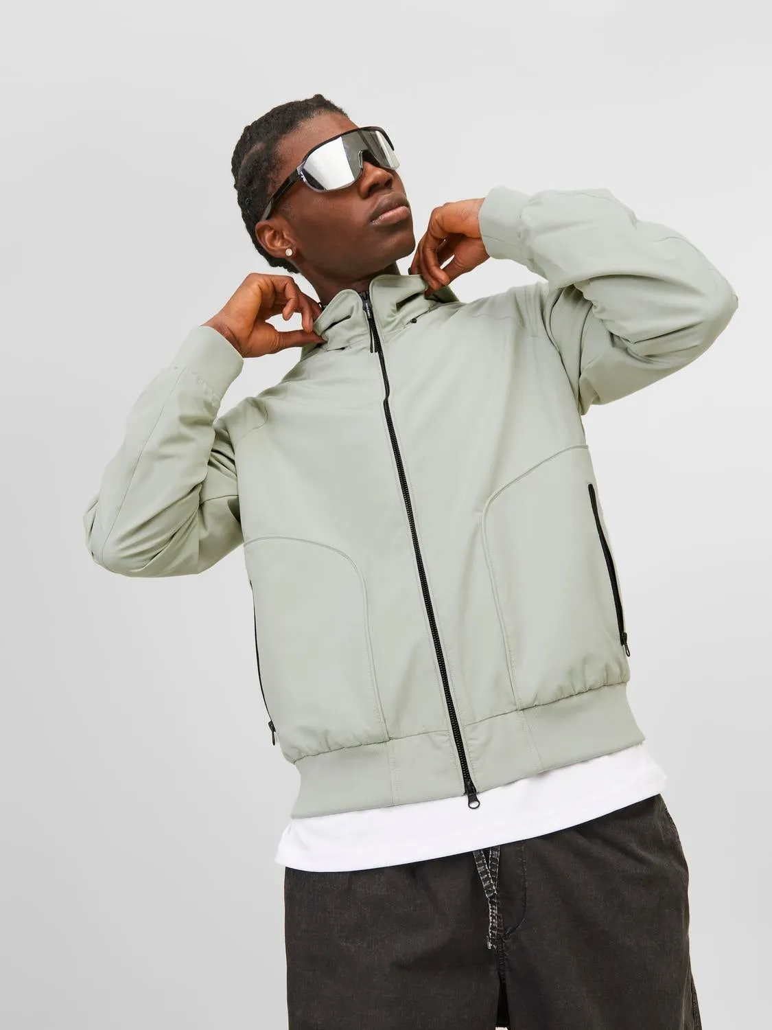 Chaqueta bomber | Gris claro | Jack & Jones®