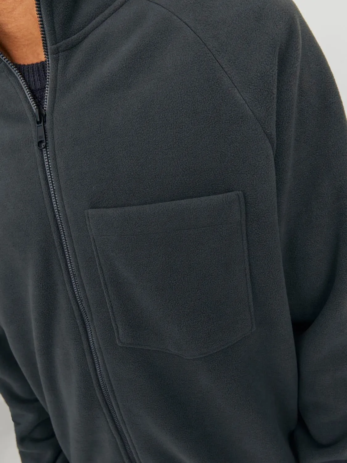 Chaqueta de tela polar | Gris oscuro | Jack & Jones®