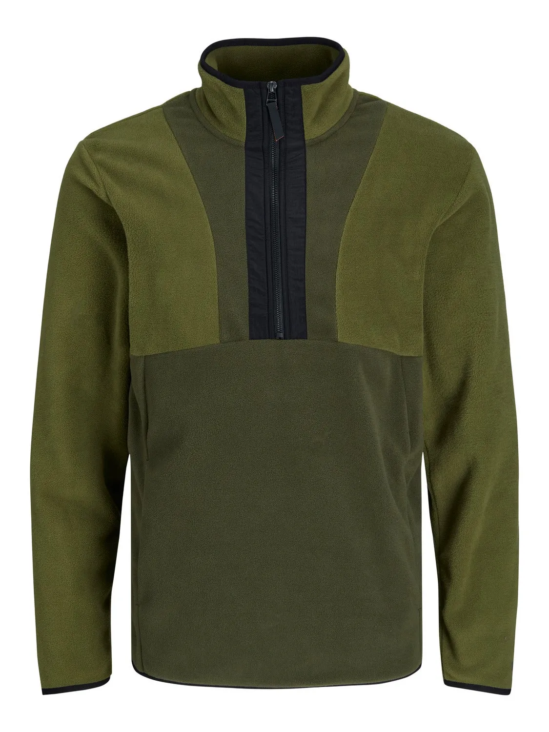 Chaqueta de tela polar Liso | Verde intermedio | Jack & Jones®