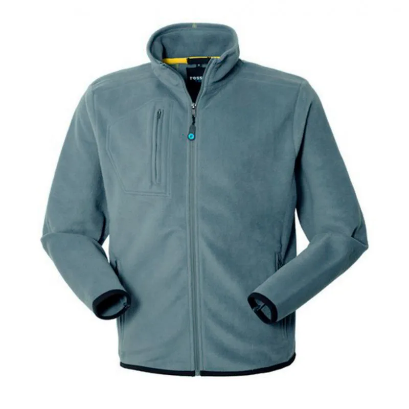CHAQUETA FORRO POLAR GRIS CON CREMALLERA TASK  ROSSINI