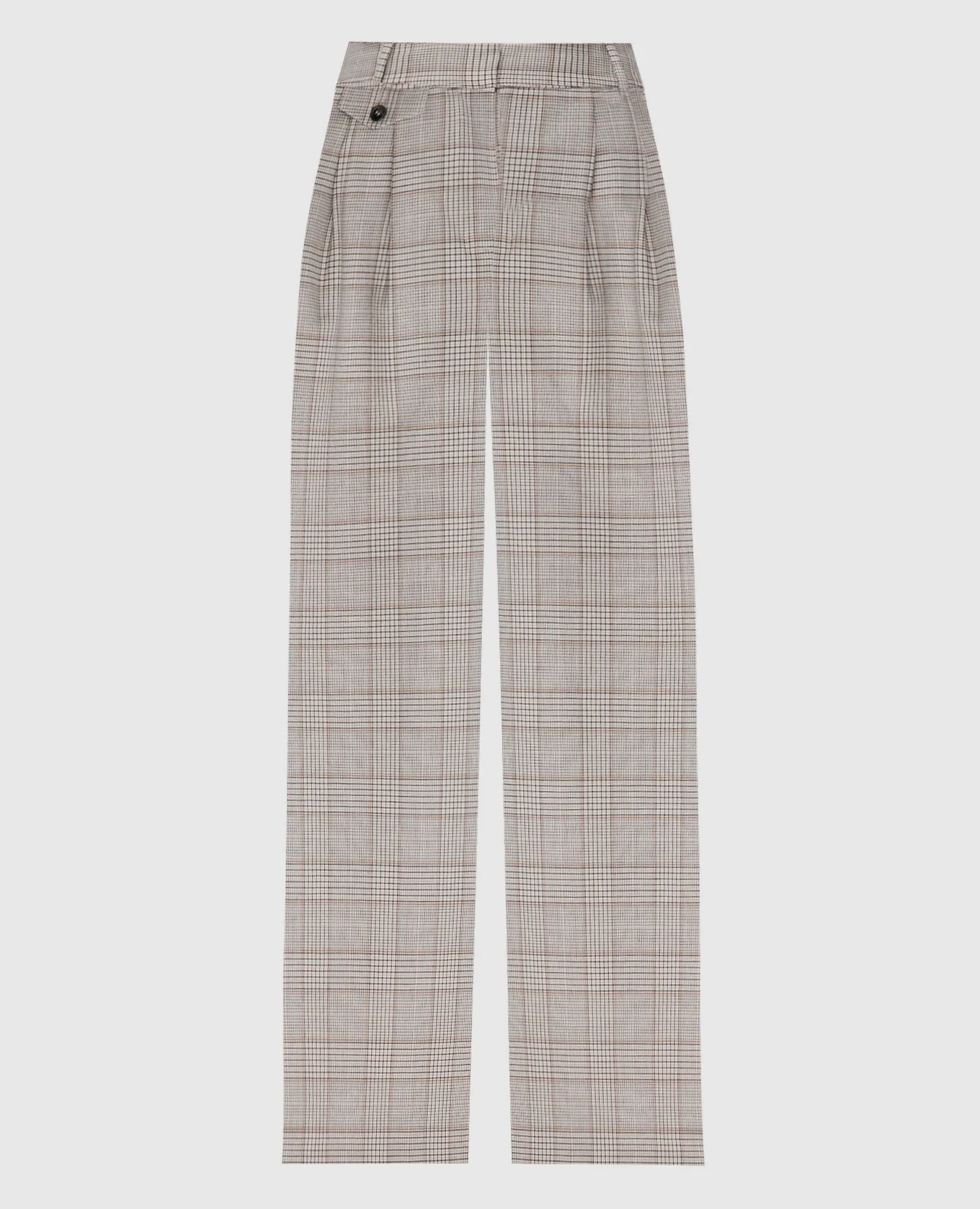 CO Beige checked pants