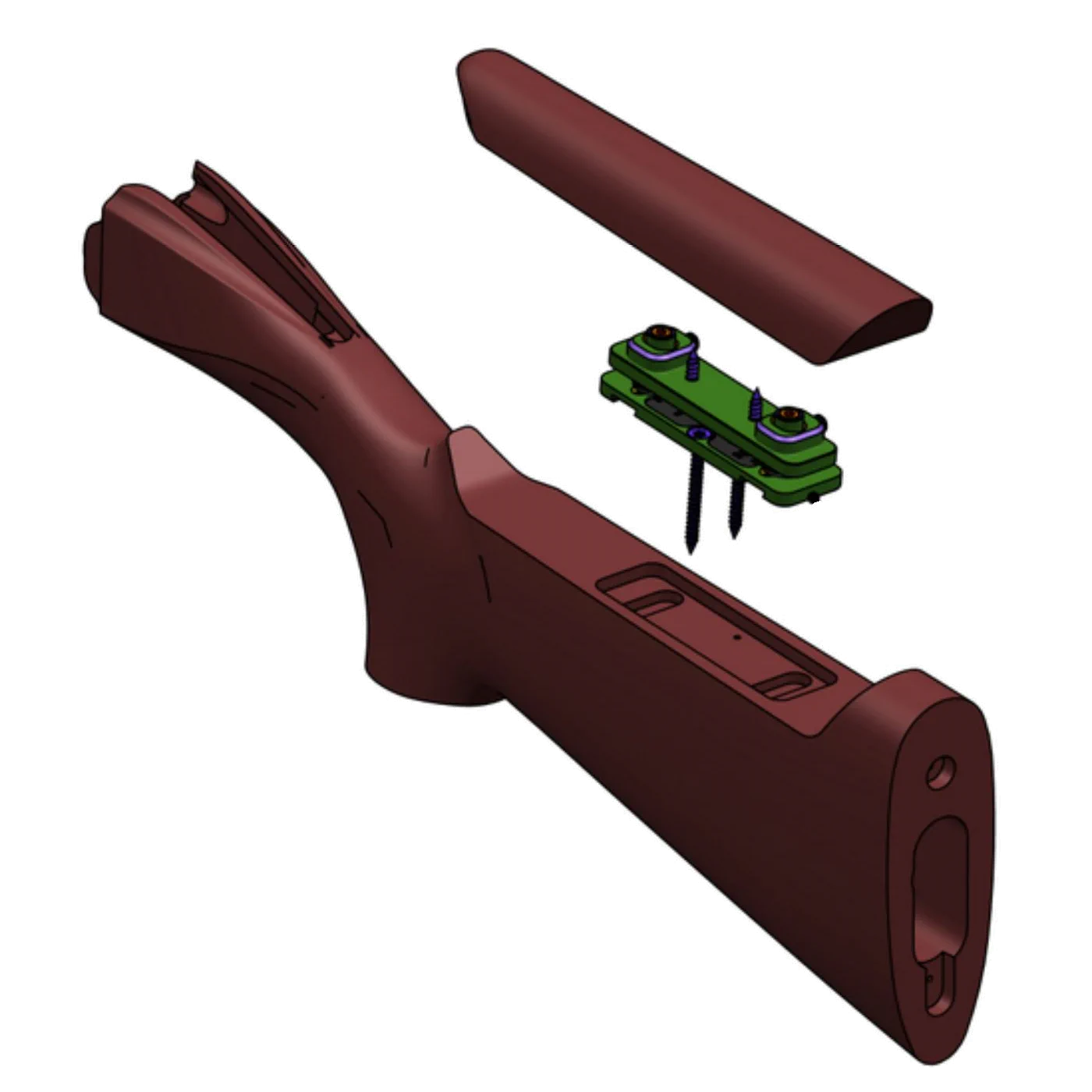 CULATA PISTOLA AJUSTABLE BFAST PARA DT11 XTRAP CAL. 12