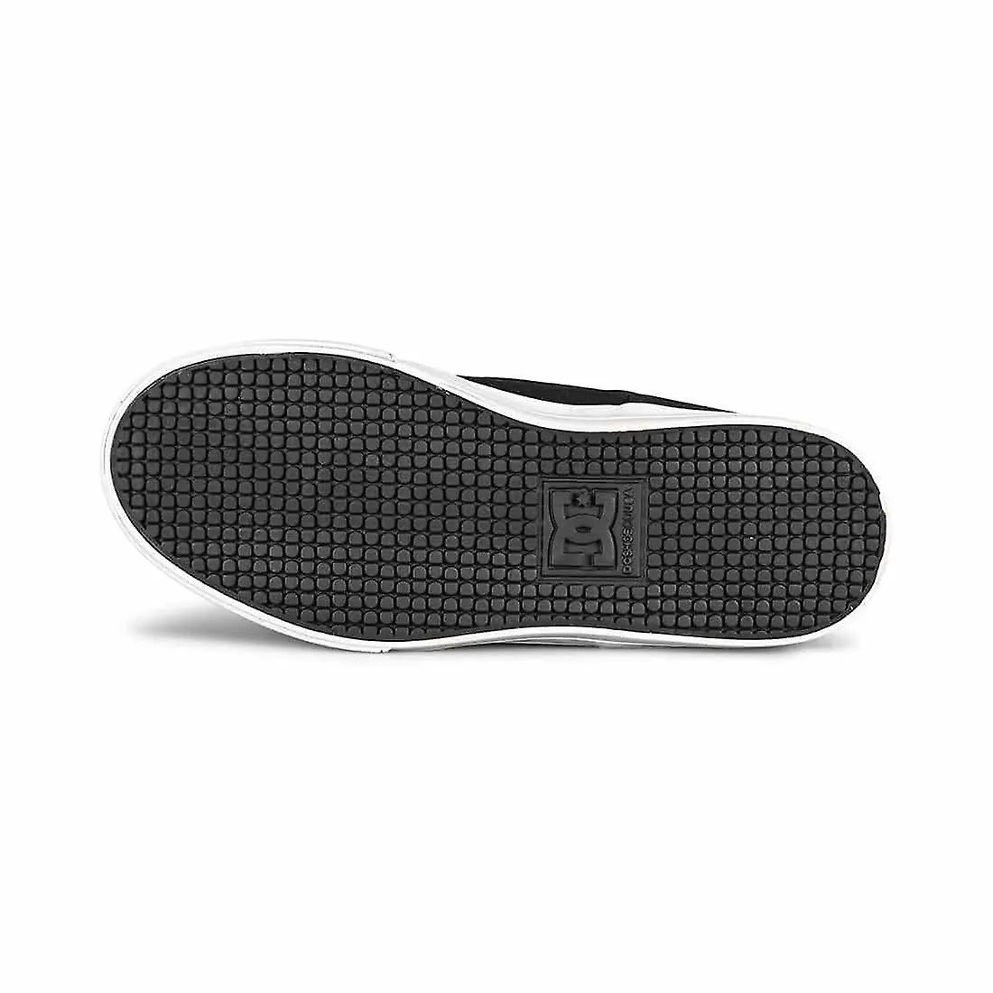 DC PURE ELASTIC (YOUTH) SKATE SHOES  GRIS / AMARILLO