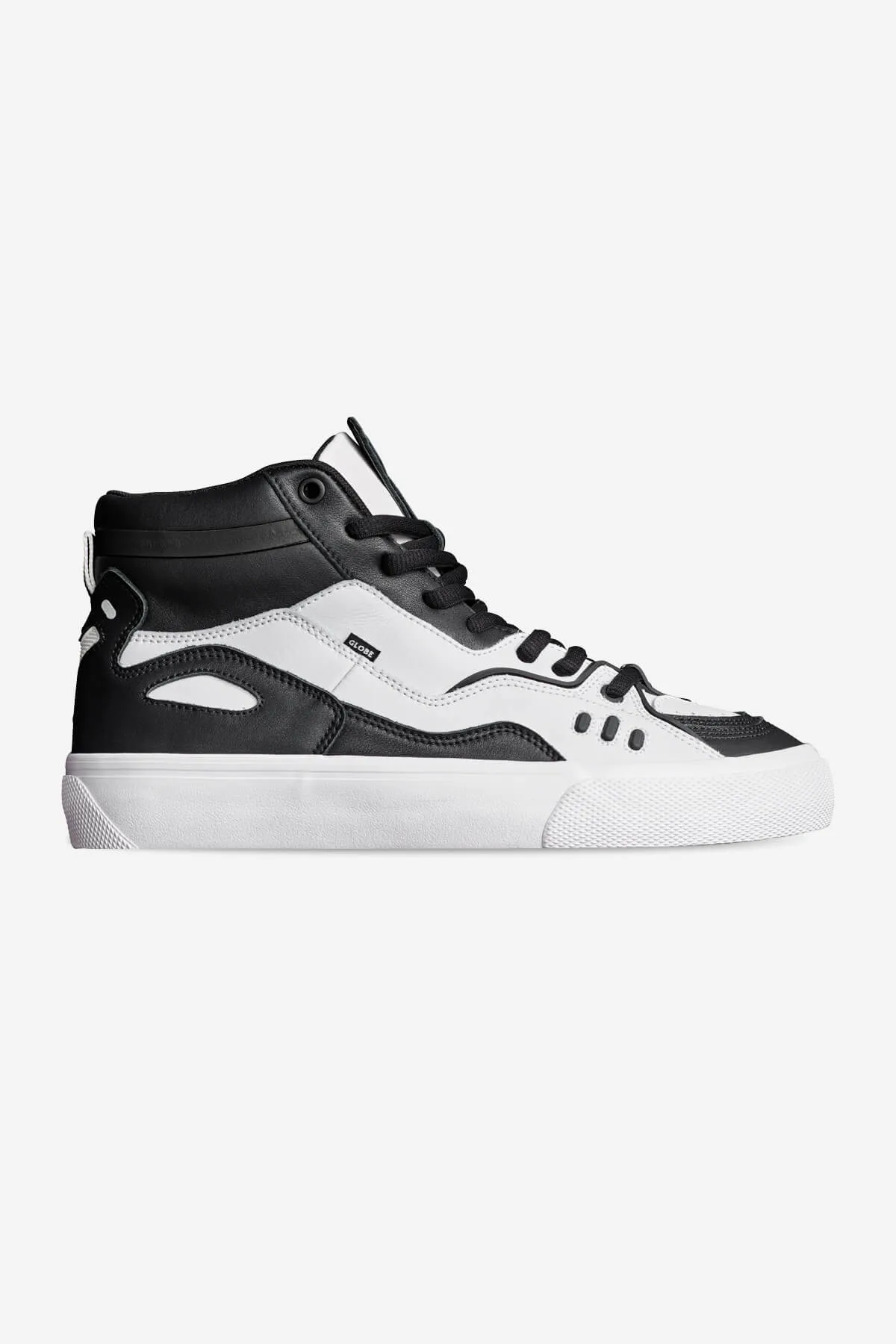 DIMENSION  BLACK/WHITE  SKATE SHOES