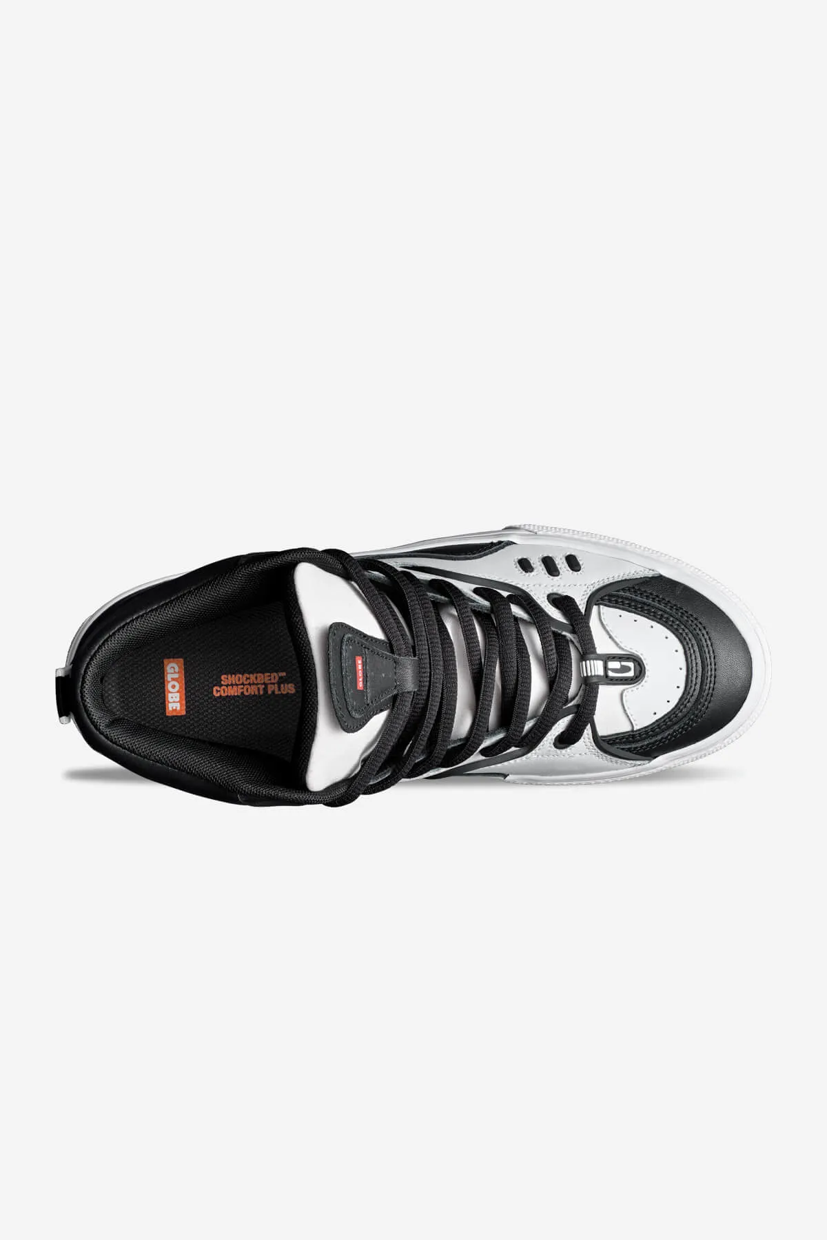 DIMENSION  BLACK/WHITE  SKATE SHOES