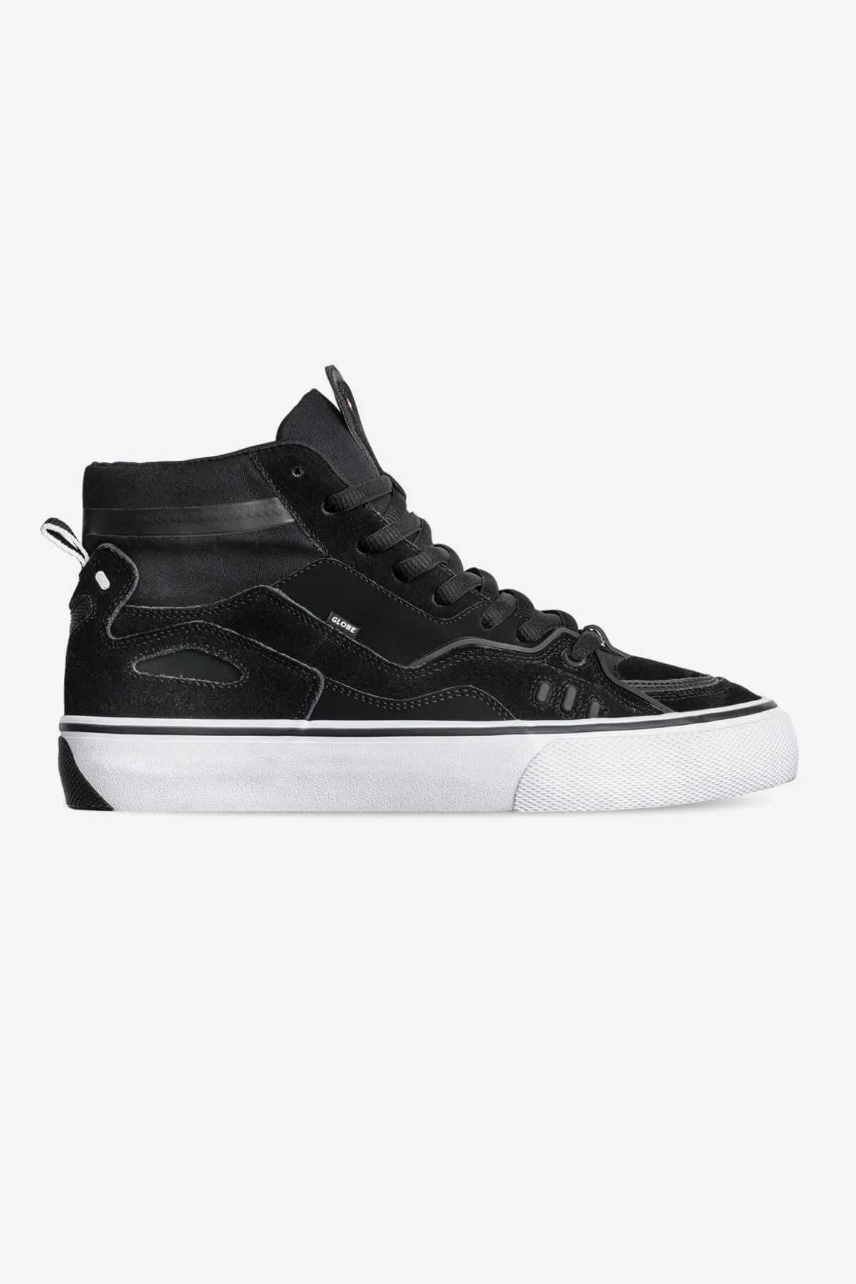 DIMENSION  BLACK/WHITE/GUM  SKATE SHOES