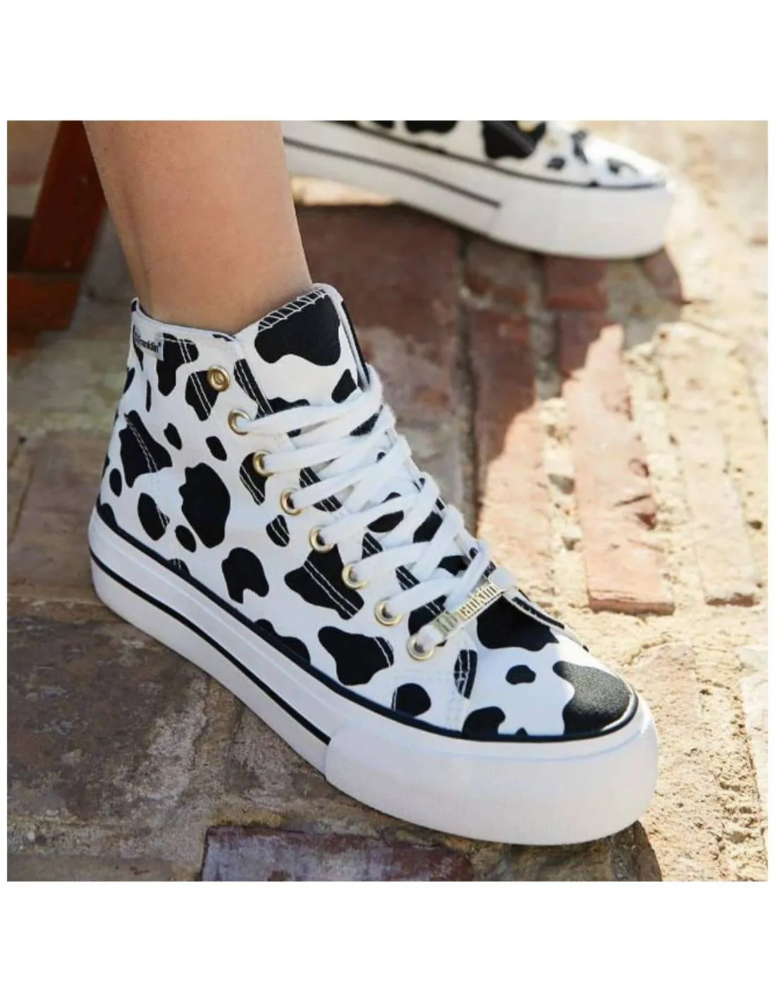 DR. FRANKLIN  ZAPATILLA CASUAL PLATAFORMA VACA