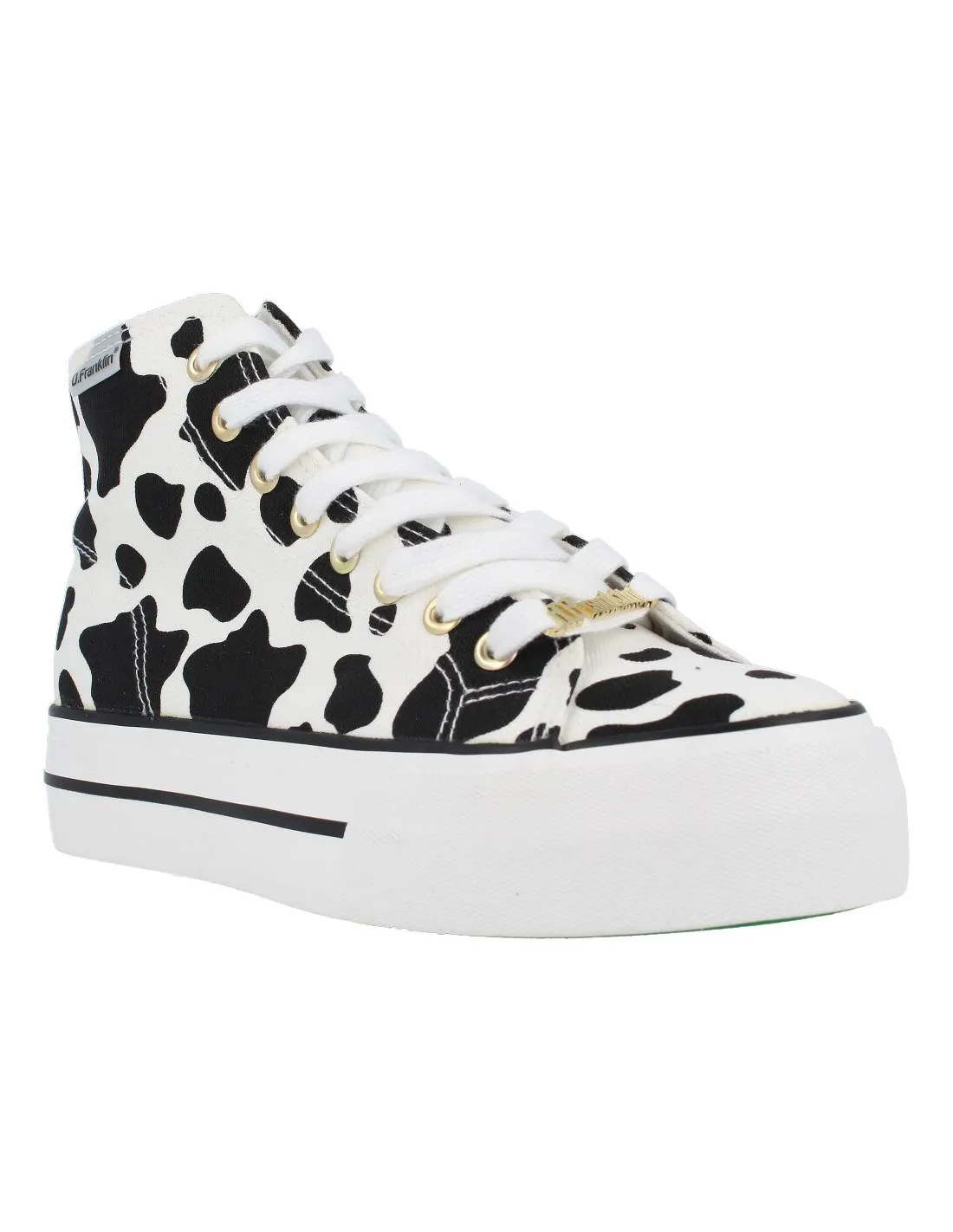 DR. FRANKLIN  ZAPATILLA CASUAL PLATAFORMA VACA