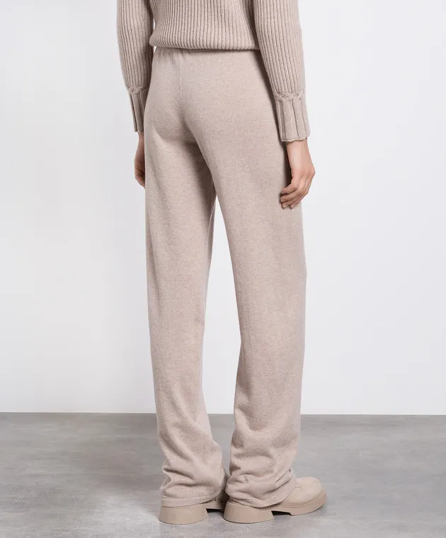 Enrico Mandelli Beige cashmere pants