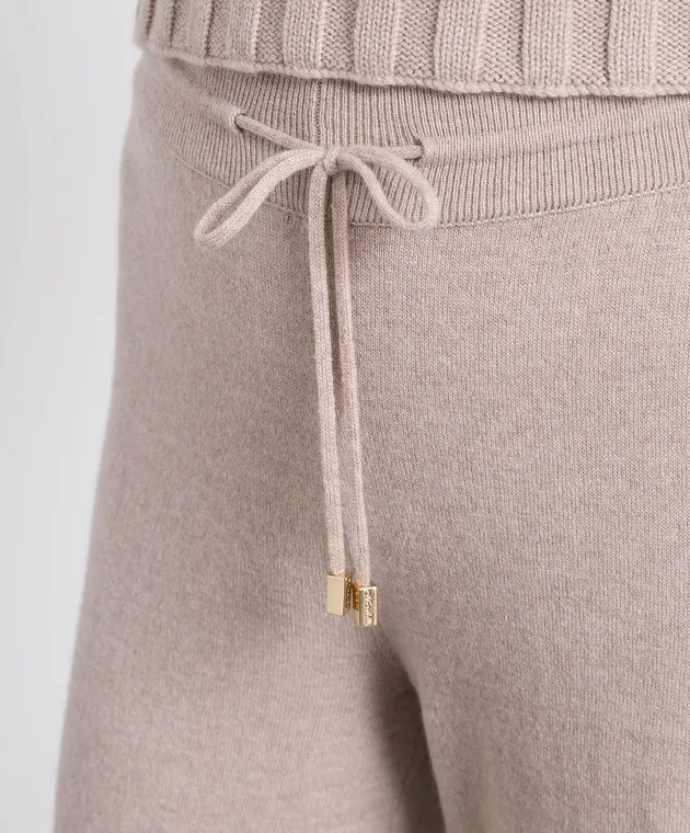 Enrico Mandelli Beige cashmere pants