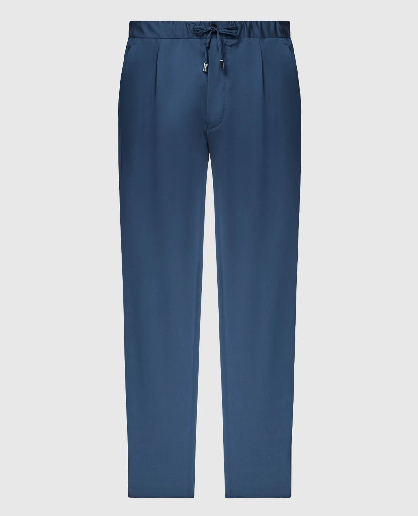 Enrico Mandelli Blue pants made of wool