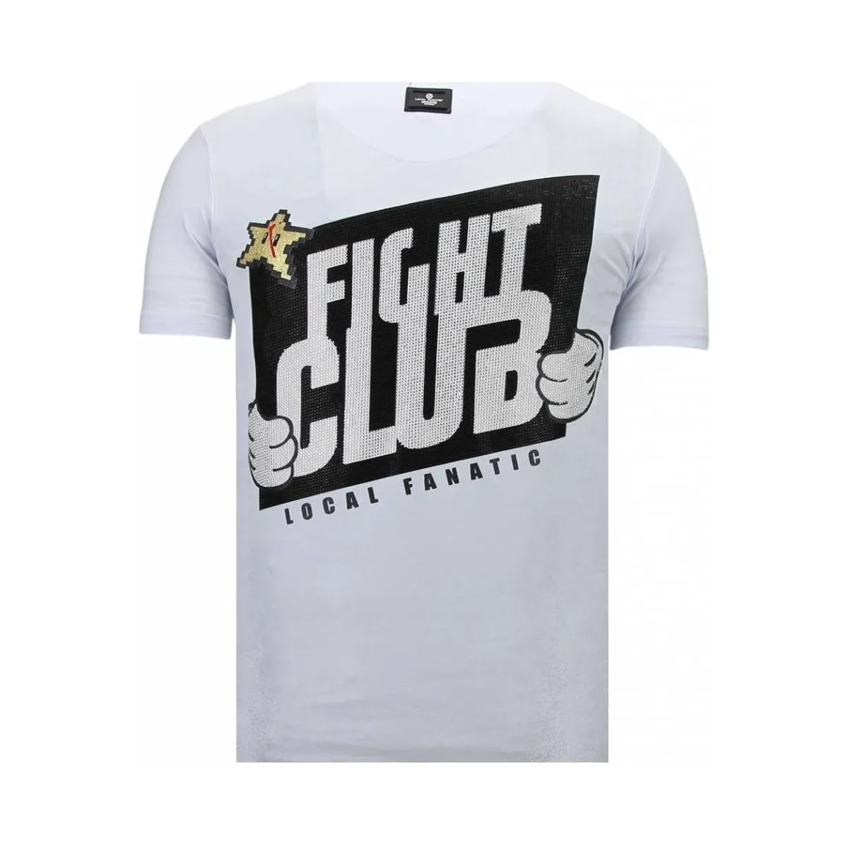 Fight Club Mario Rhinestone