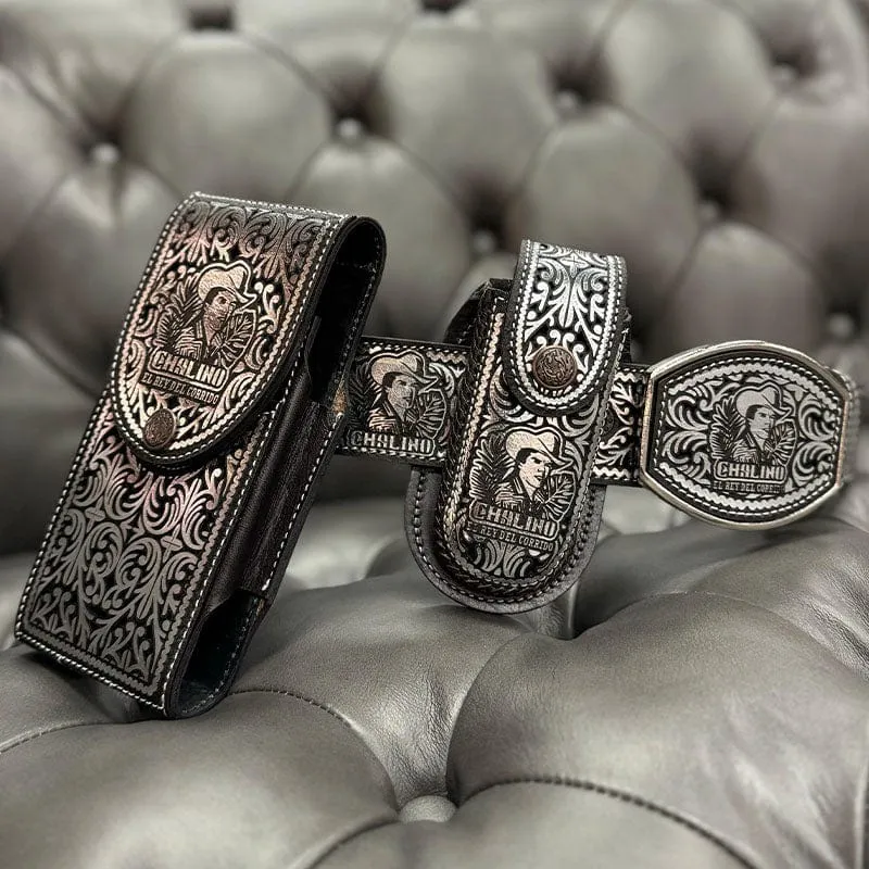 Funda Para Telefono El Rey del Corrido Plata