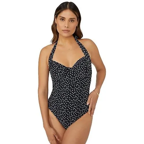 Gorgeous Womens/Ladies Spotted Underwired One Piece Swimsuit