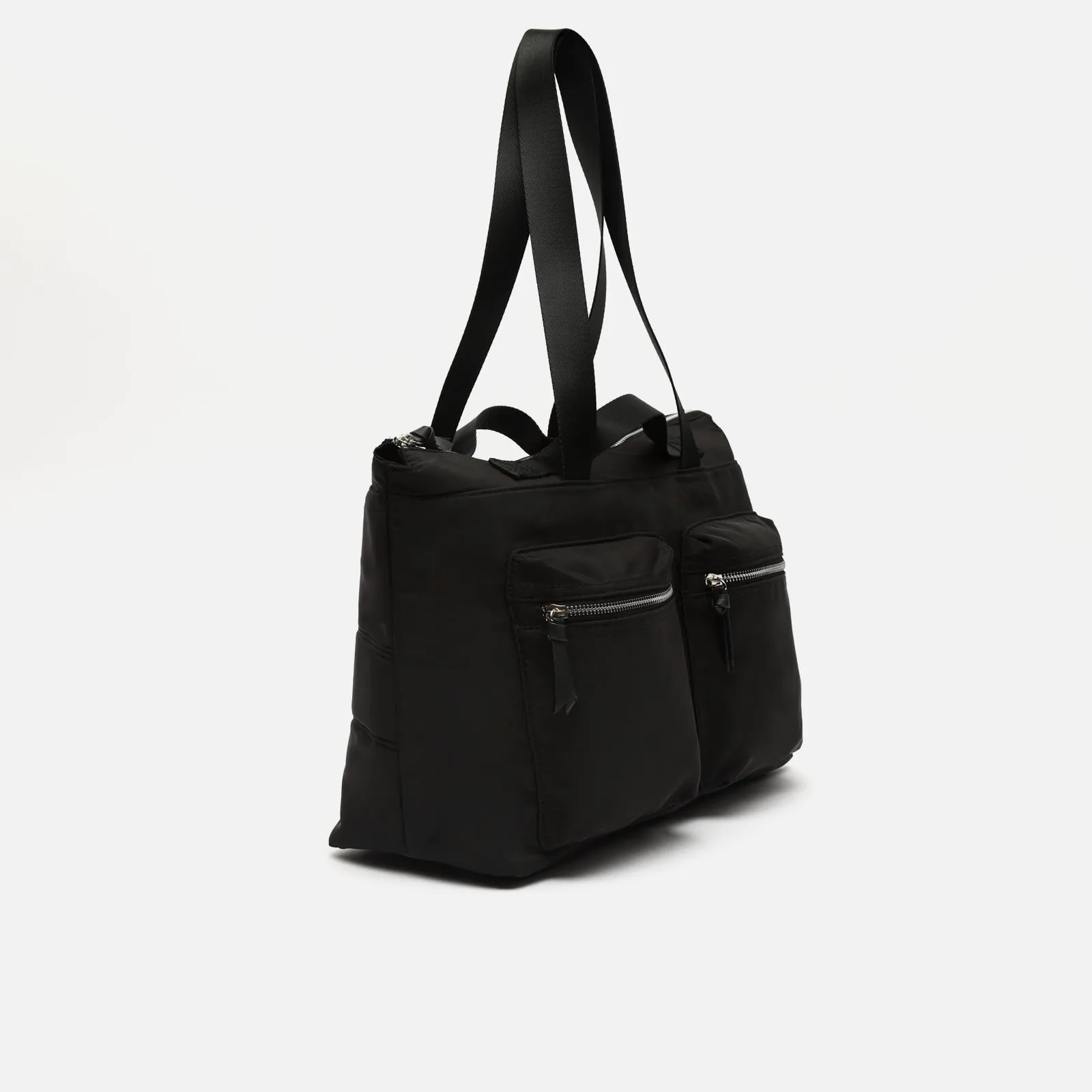 Gorgona portaordenador shopper en nylon con bolsillo para portátil (14)