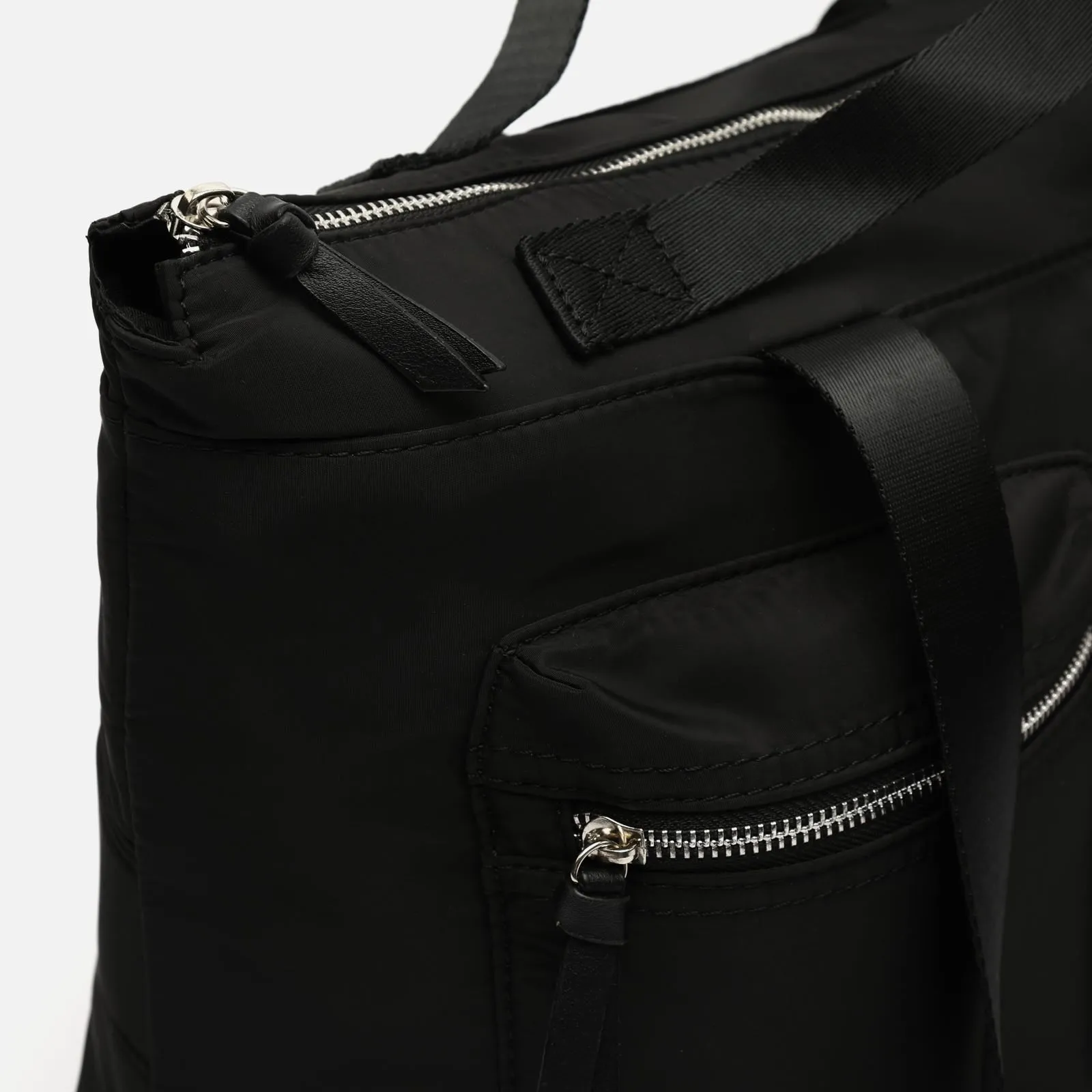 Gorgona portaordenador shopper en nylon con bolsillo para portátil (14)